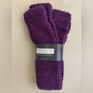 Capezio Plush Purple Legwarmers• 24 inches